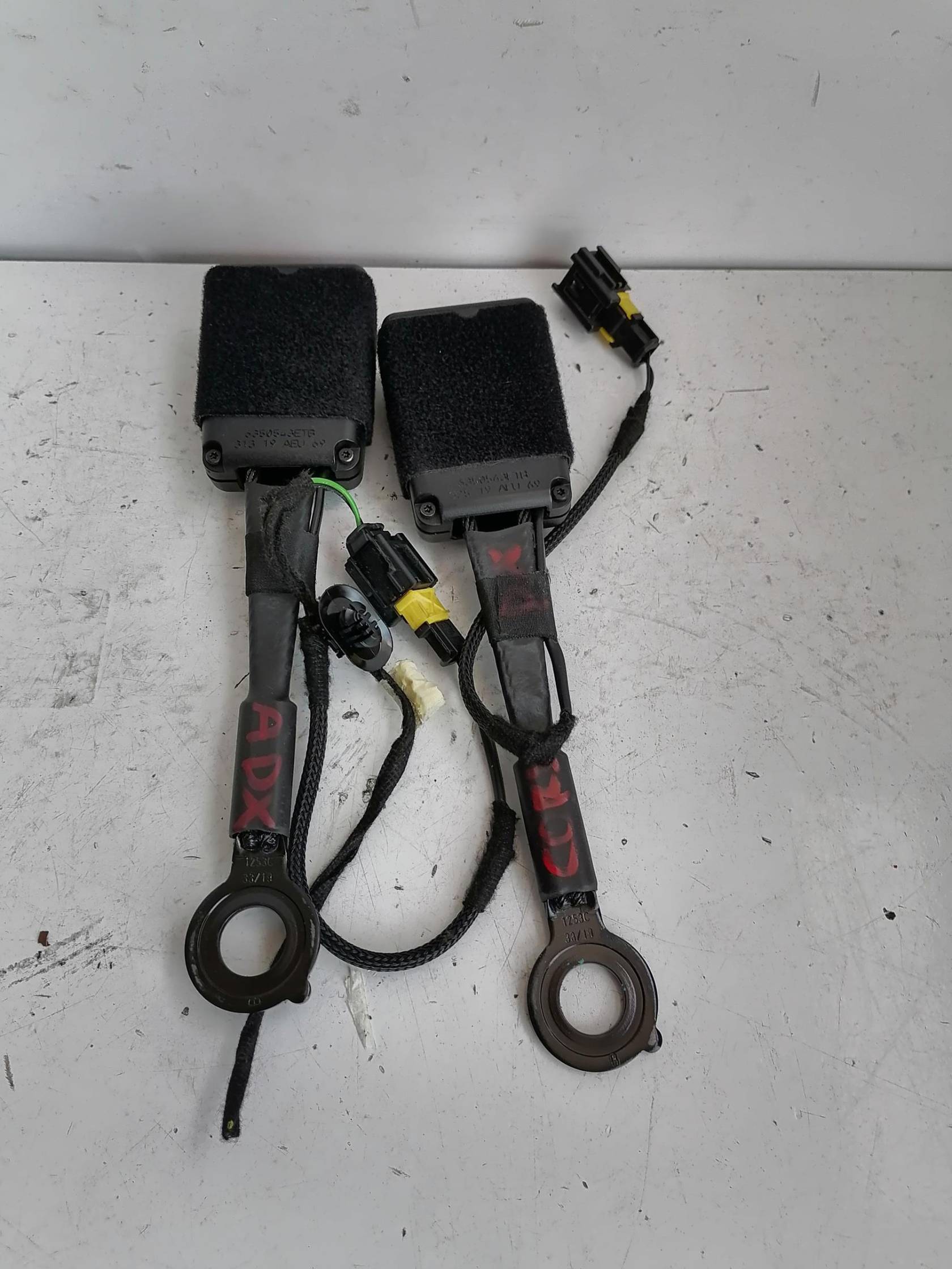 Aggancio cintura di sicurezza anteriore